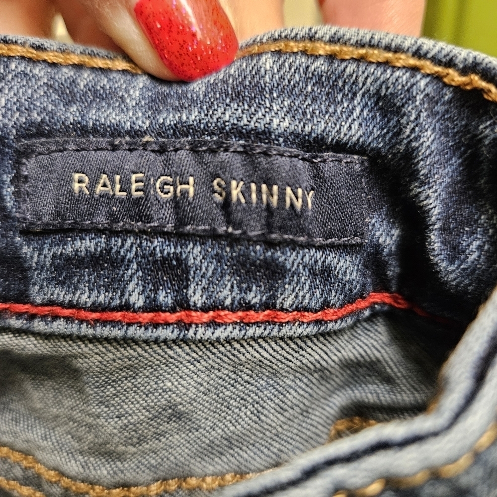 RELISTING Tommy Hilfiger Raleigh Skinny Blue Jeans Size 2 - Picture 8 of 11